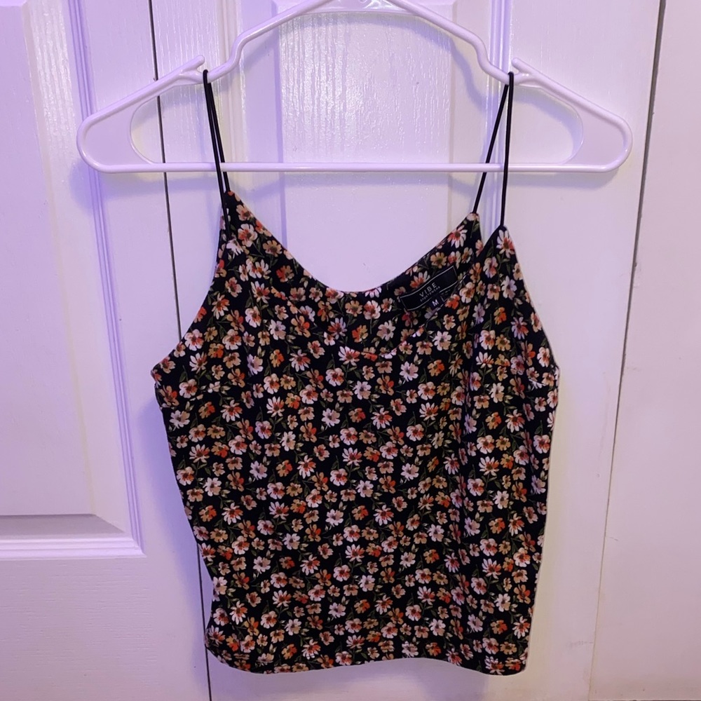 NWOT New Floral Summer Tank Top